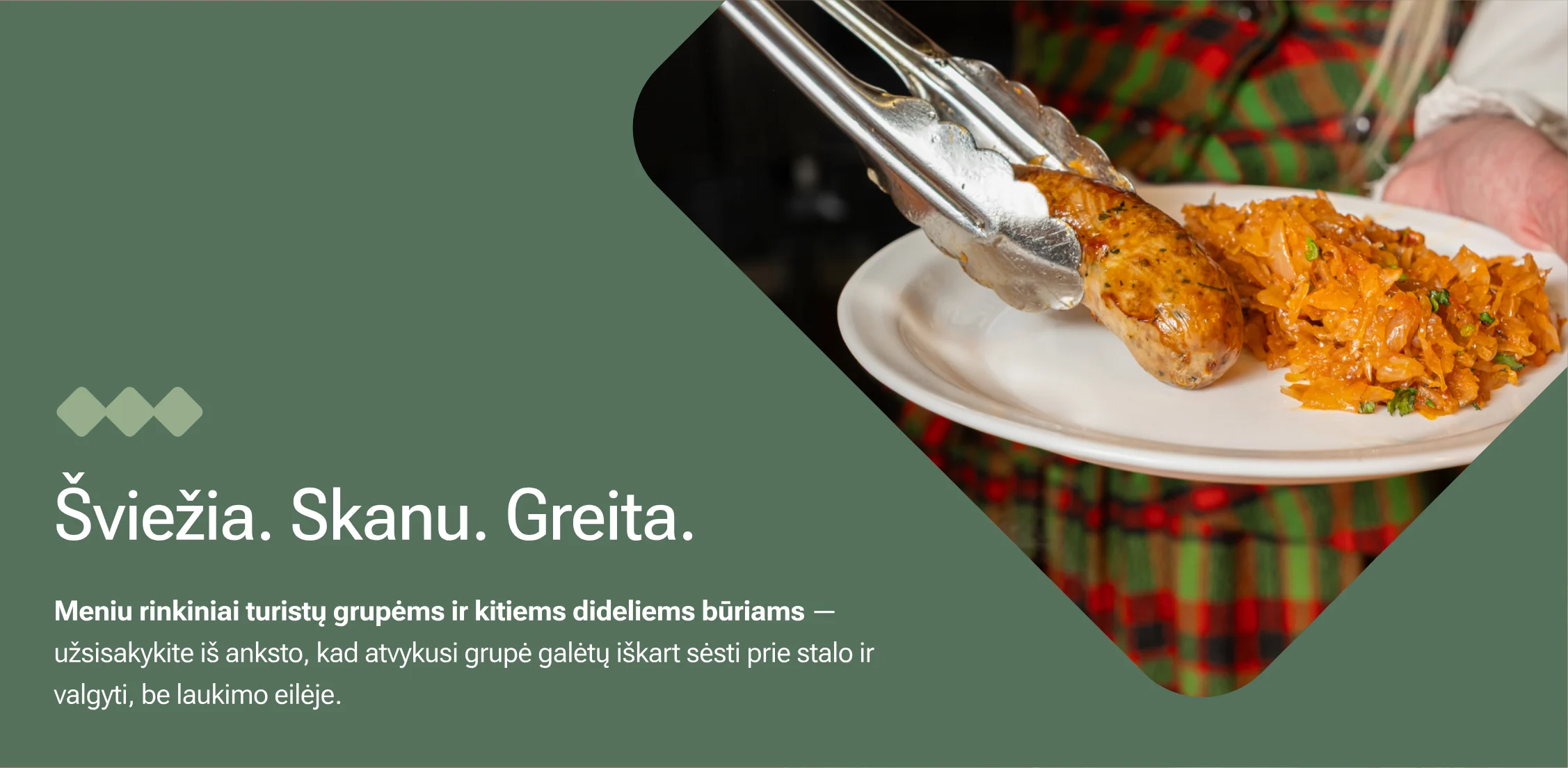 Šviežia. Skanu. Greita.